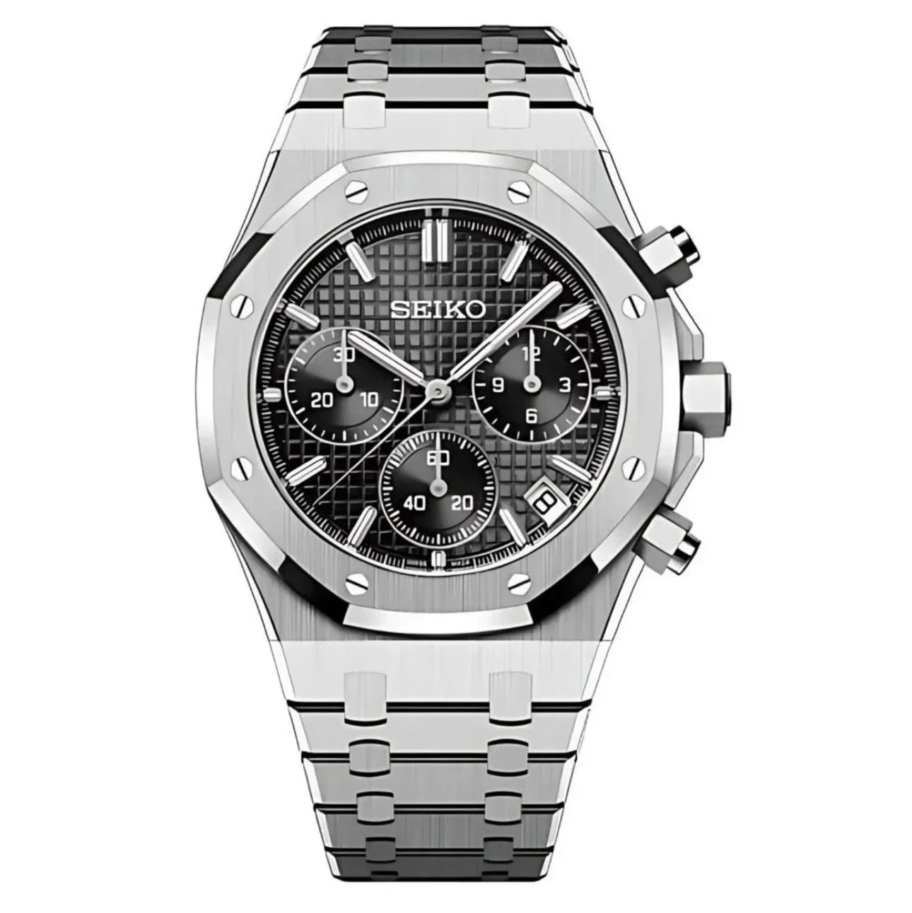 ROYAL SEIKOAK  | CHRONO BLACK