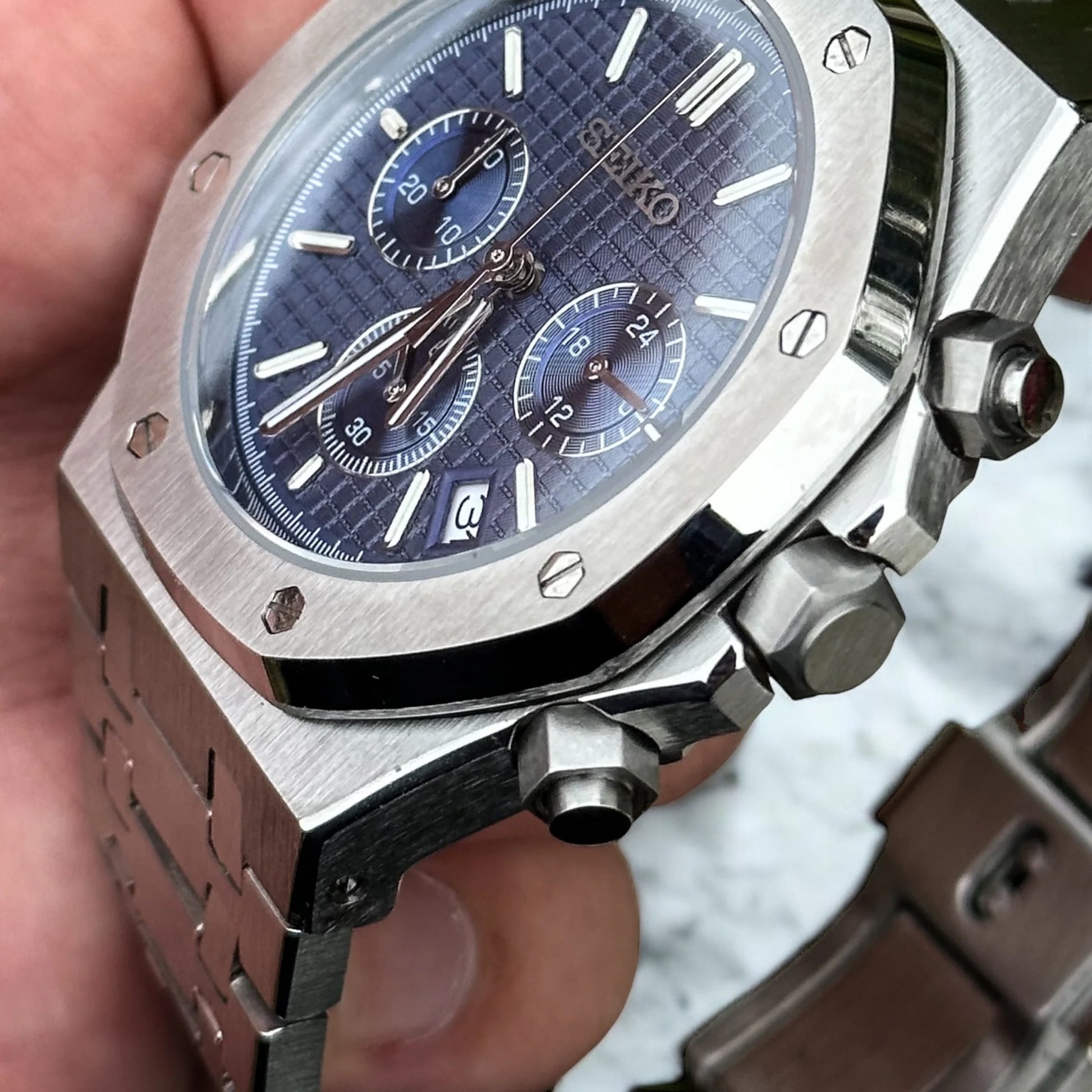 ROYAL SEIKOAK | CHRONO BLUE