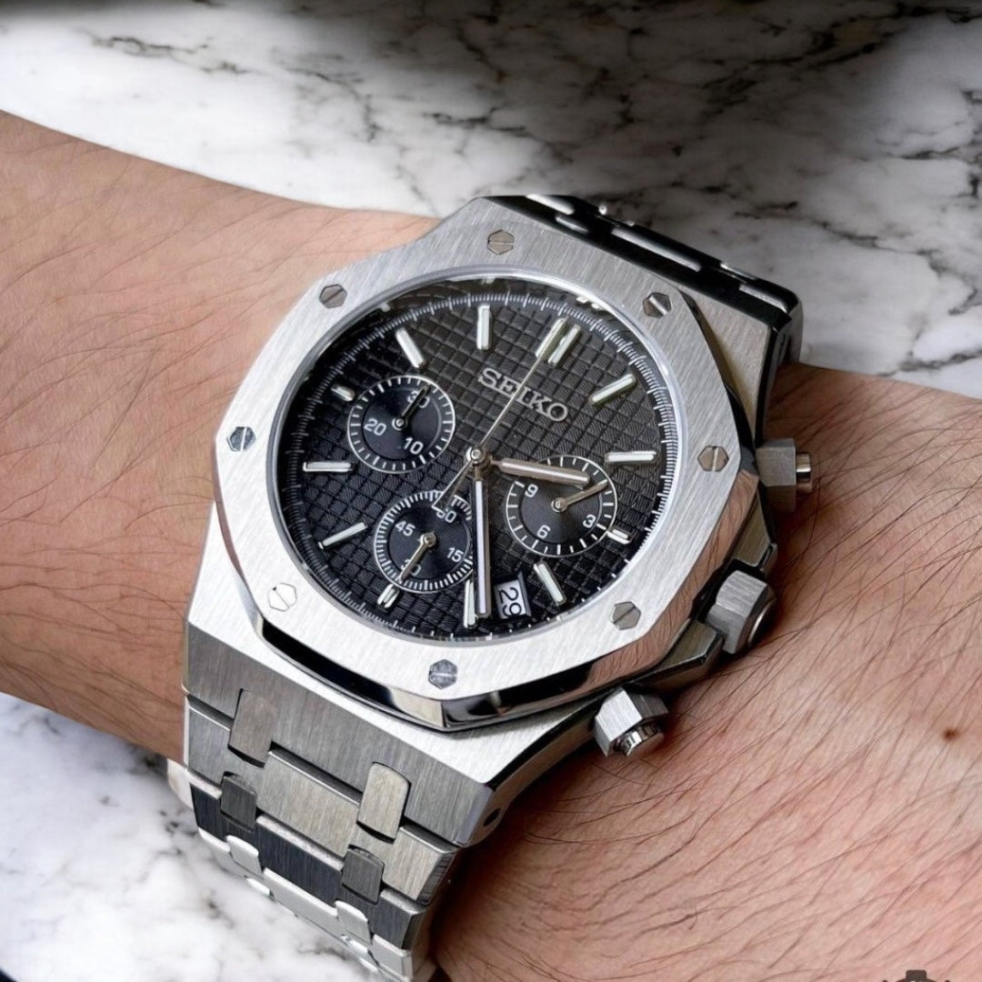 ROYAL SEIKOAK  | CHRONO BLACK