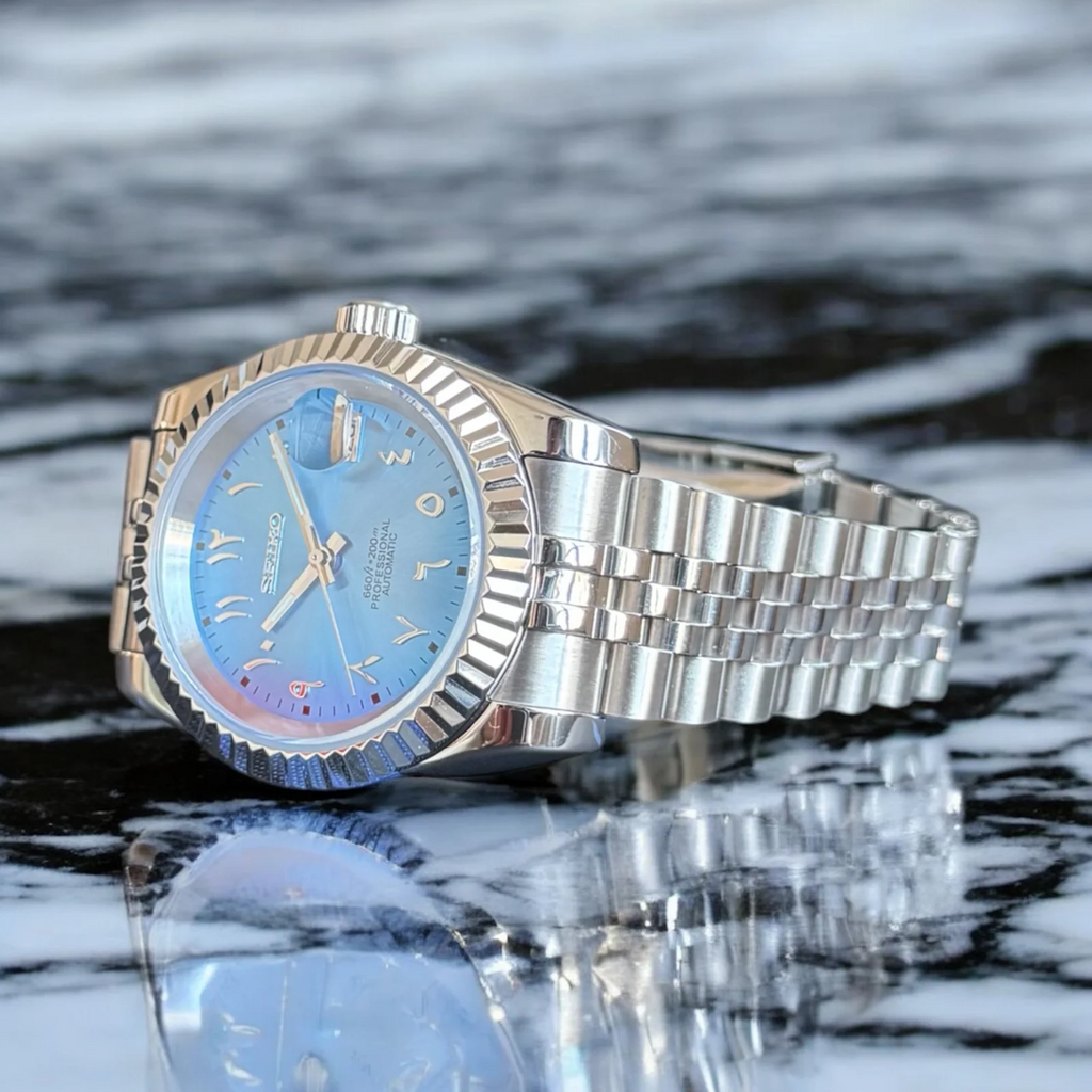 SEIKOJUST | ICE BLUE ARABIC DIAL