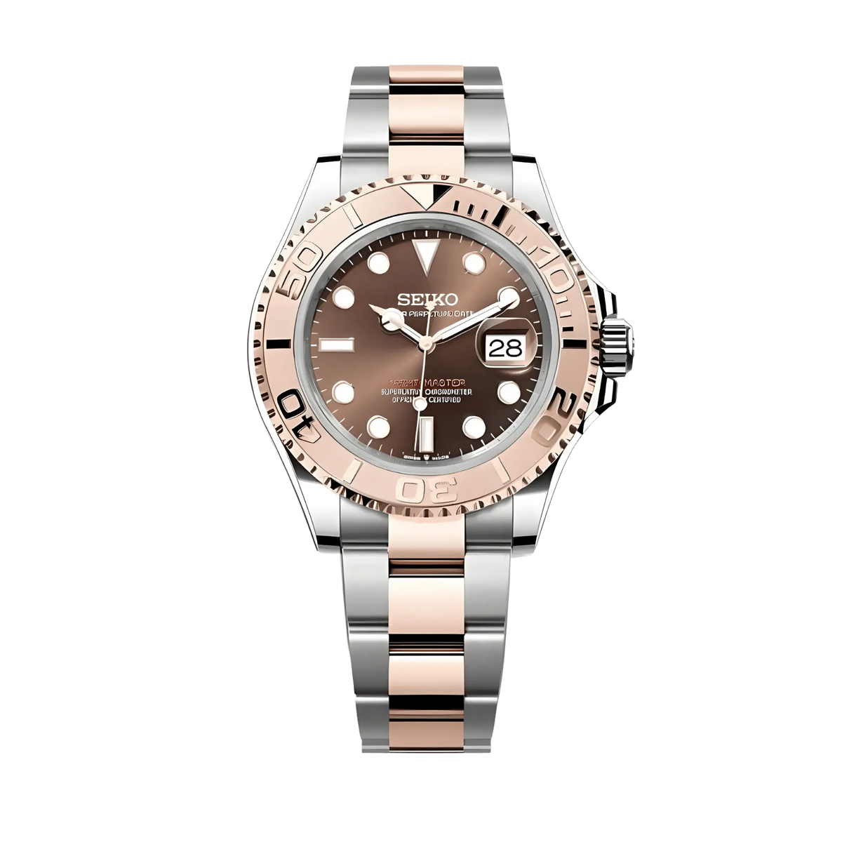 SEIKOYACHT | CHOCOLATE ROSE GOLD