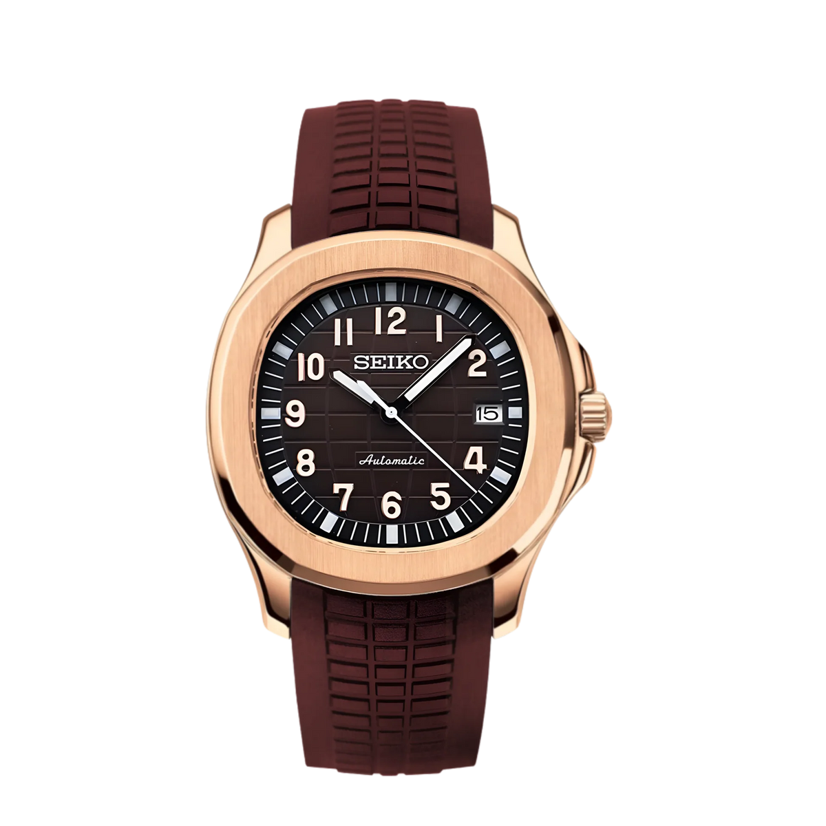 SEIKONAUT | ROSE GOLD BROWN