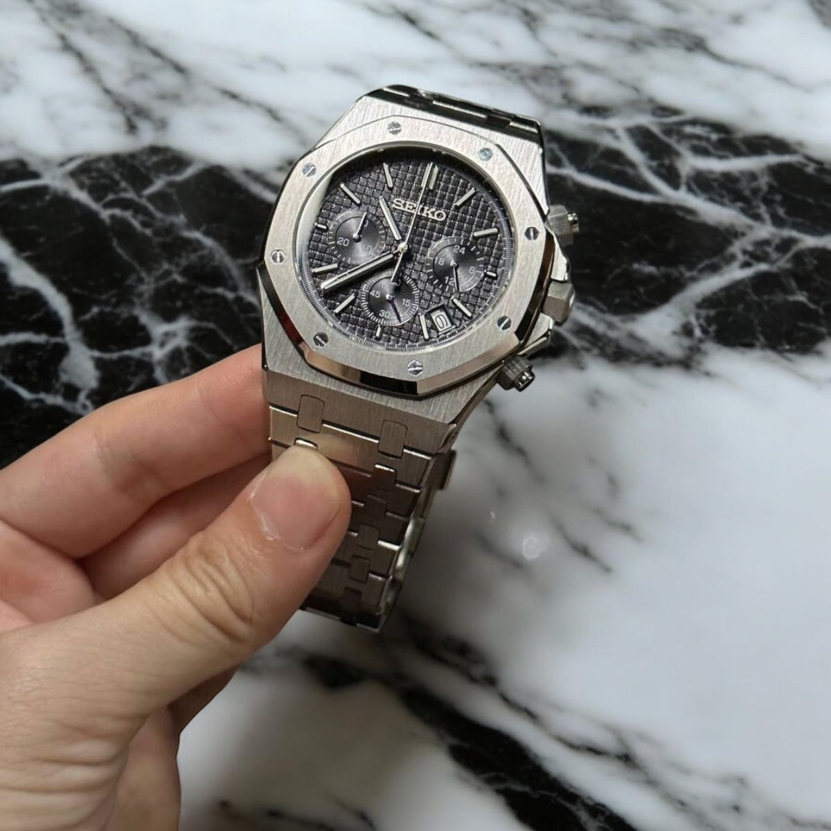 ROYAL SEIKOAK  | CHRONO BLACK