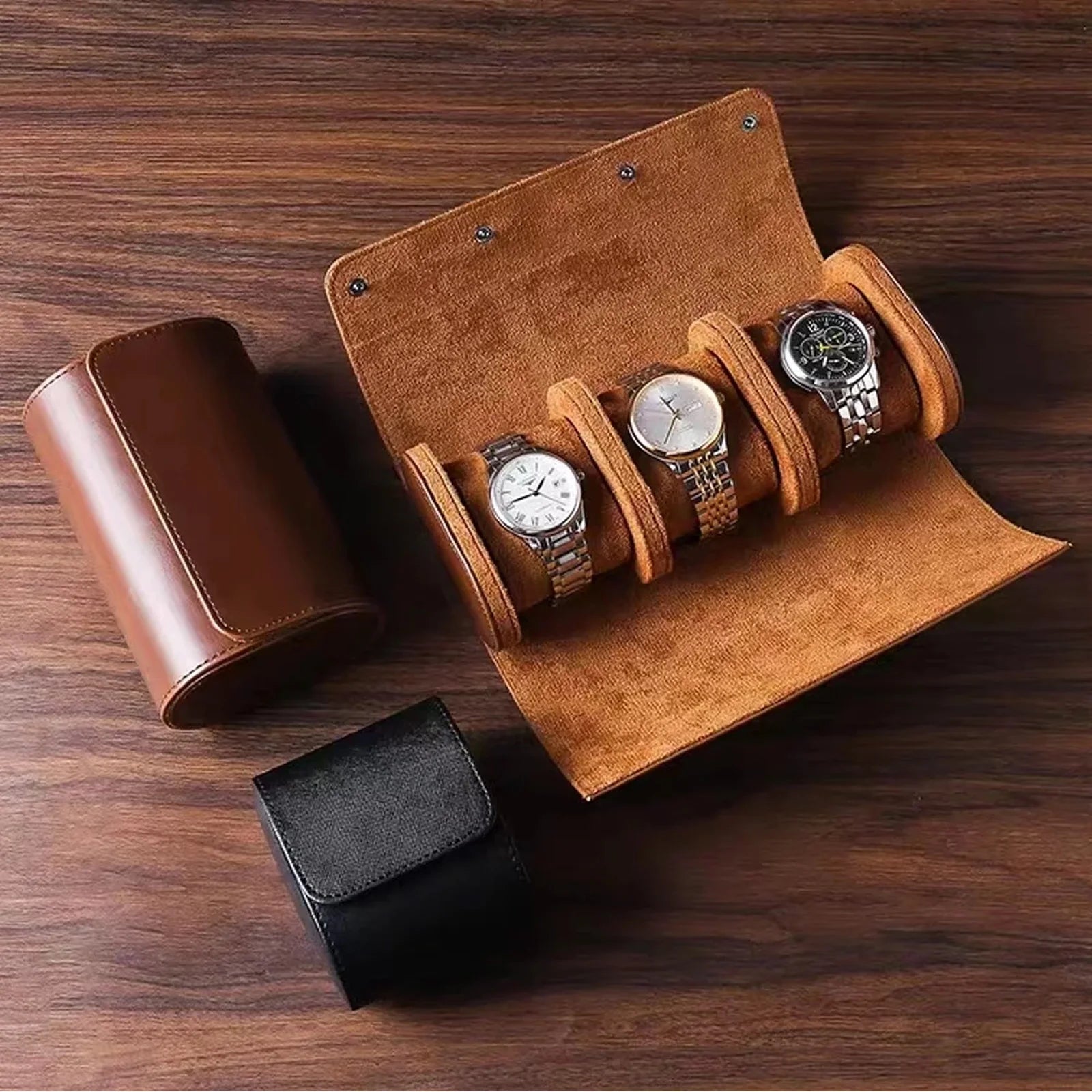 ModHouse Smooth Leather Watch Roll