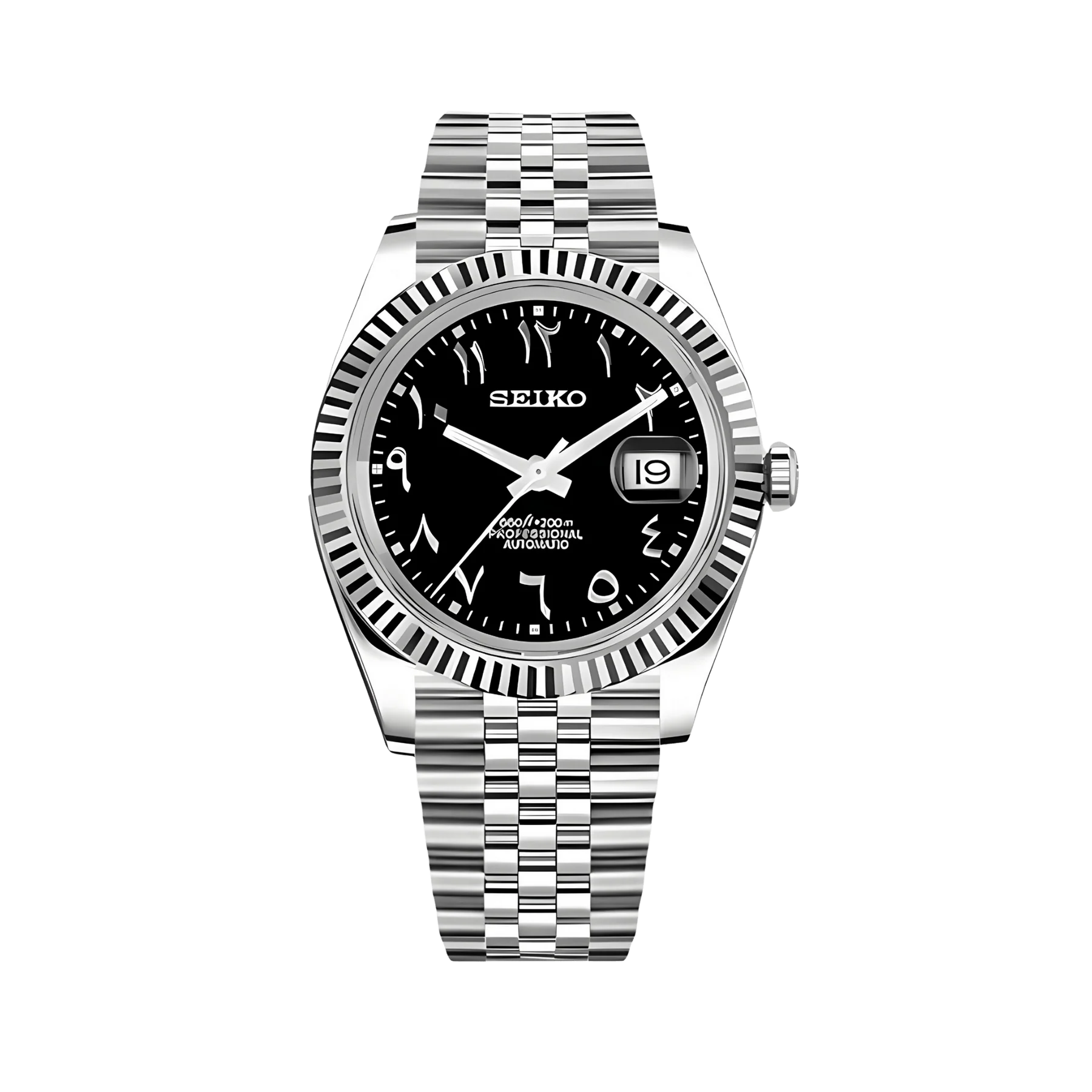 SEIKOJUST | BLACK ARABIC DIAL