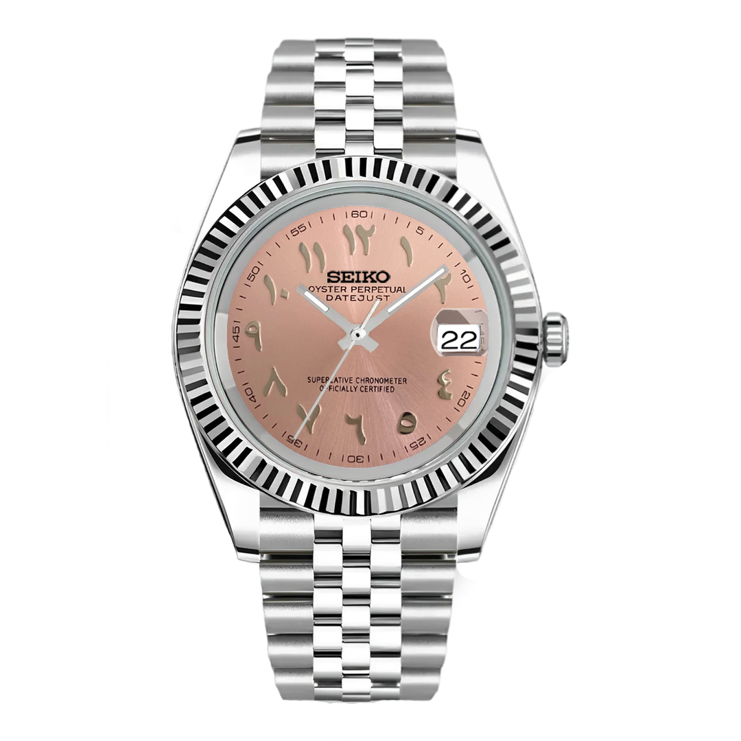 SEIKOJUST | PINK ARABIC DIAL