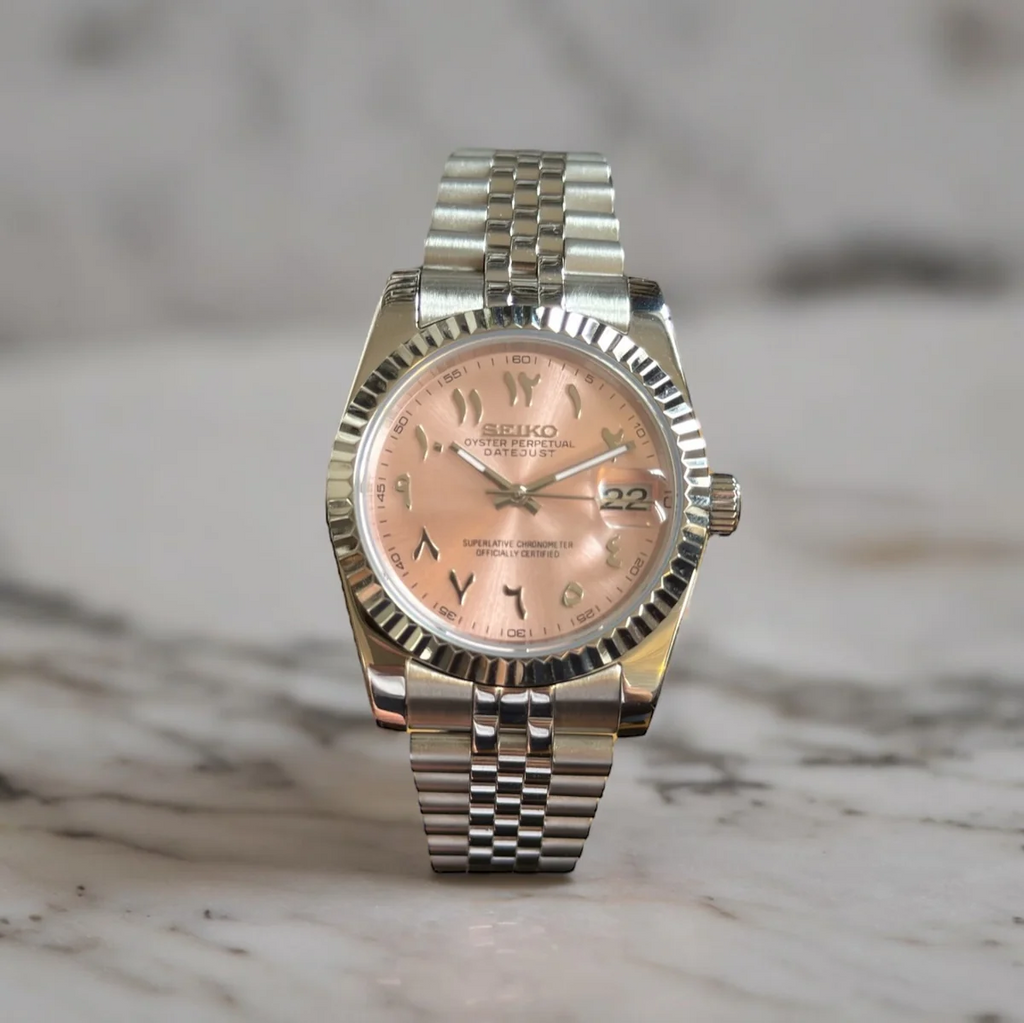 SEIKOJUST | PINK ARABIC DIAL